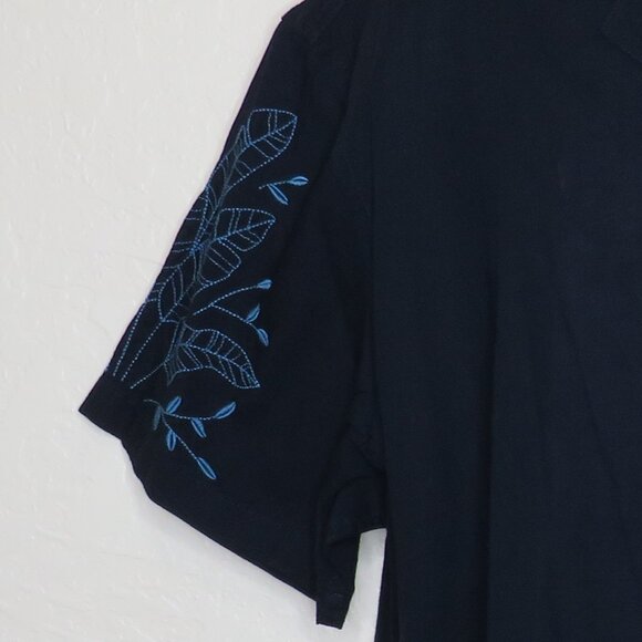 Old Navy* Men's Short Sleeve Button Down Straight Hem Chest Pocket~ Size XL - Picture 11 of 12